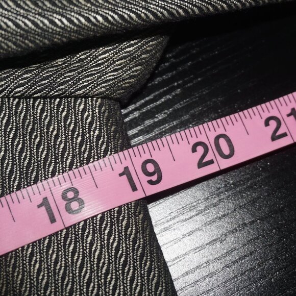 Linda Allard Ellen Tracy Cotton Linen Jacquard Blazer 6 - Picture 8 of 9